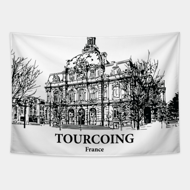Tourcoing - France Tapestry by Lakeric