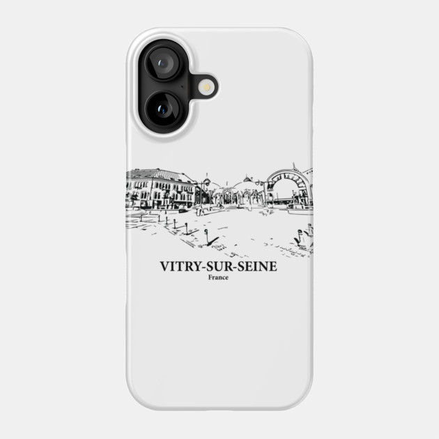 Vitry-sur-Seine - France Phone Case by Lakeric
