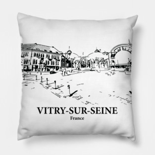 Vitry-sur-Seine - France Pillow