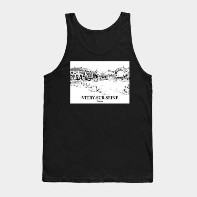 Vitry-sur-Seine - France Tank Top by Lakeric