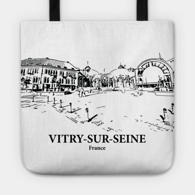 Vitry-sur-Seine - France Tote by Lakeric
