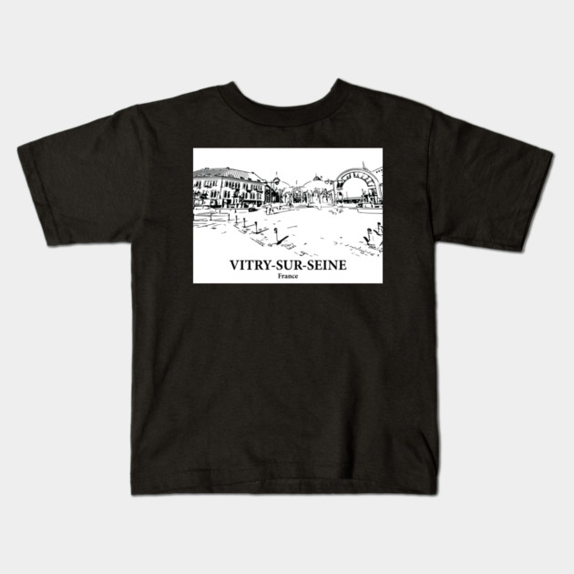 Vitry-sur-Seine - France Kids T-Shirt by Lakeric