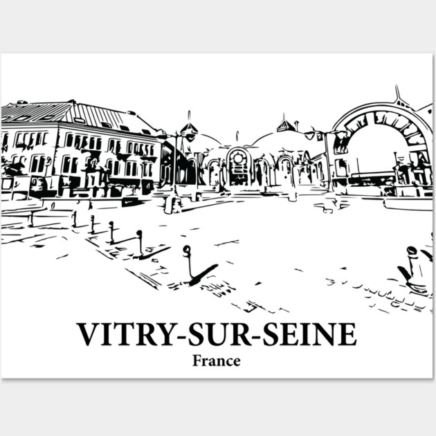 Vitry-sur-Seine - France Wall Art by Lakeric