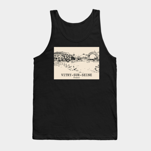 Vitry-sur-Seine - France Tank Top by Lakeric