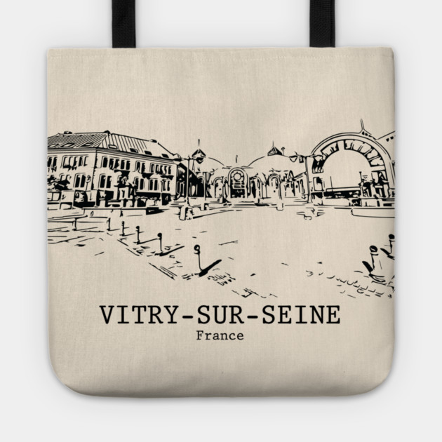 Vitry-sur-Seine - France Tote by Lakeric