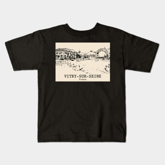 Vitry-sur-Seine - France Kids T-Shirt by Lakeric