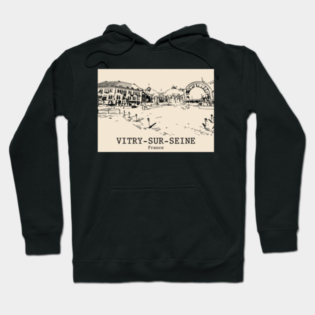 Vitry-sur-Seine - France Hoodie by Lakeric