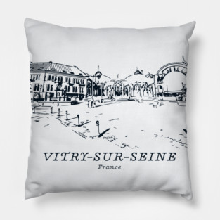 Vitry-sur-Seine - France Pillow