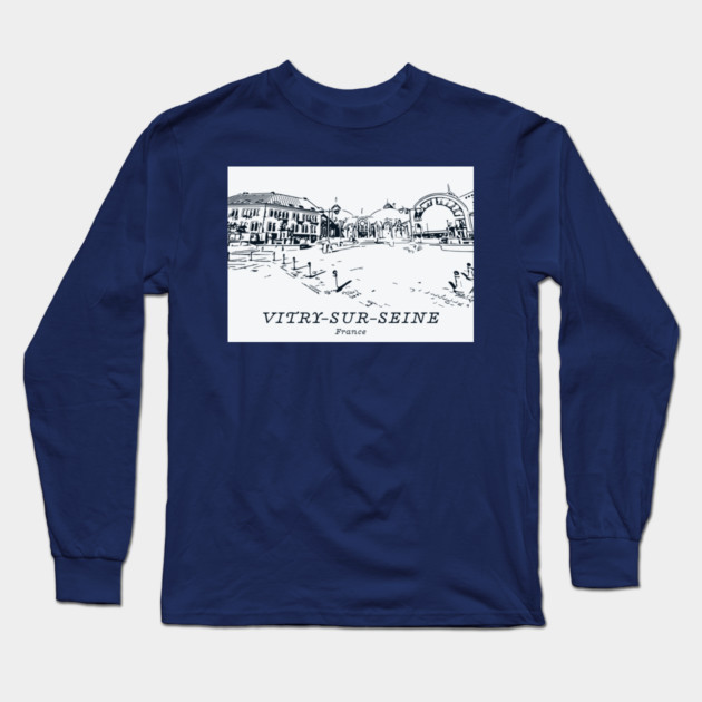 Vitry-sur-Seine - France Long Sleeve T-Shirt by Lakeric