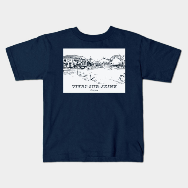 Vitry-sur-Seine - France Kids T-Shirt by Lakeric
