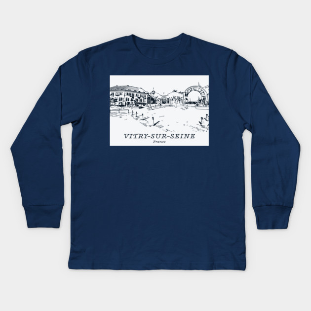 Vitry-sur-Seine - France Kids Long Sleeve T-Shirt by Lakeric