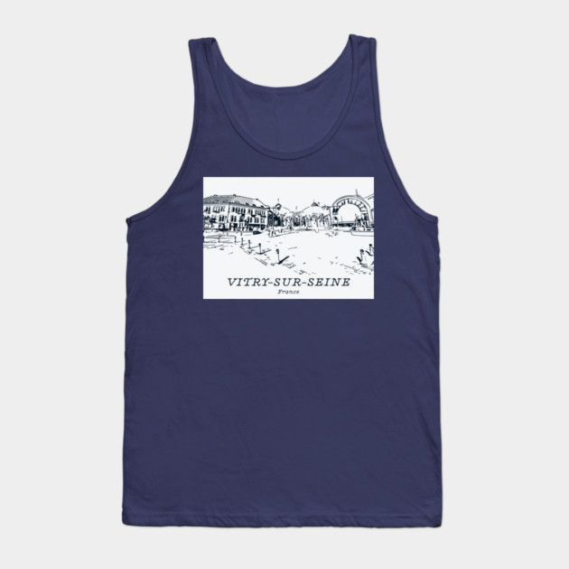 Vitry-sur-Seine - France Tank Top by Lakeric