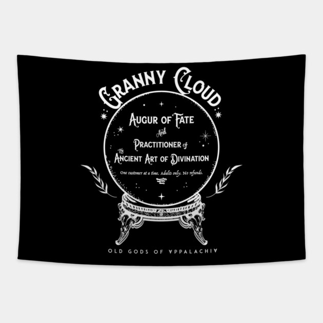 Granny Cloud Tapestry by Old Gods of Appalachia