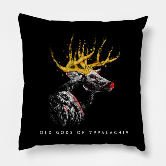 Ho Ho Hornèd Head Pillow by Old Gods of Appalachia