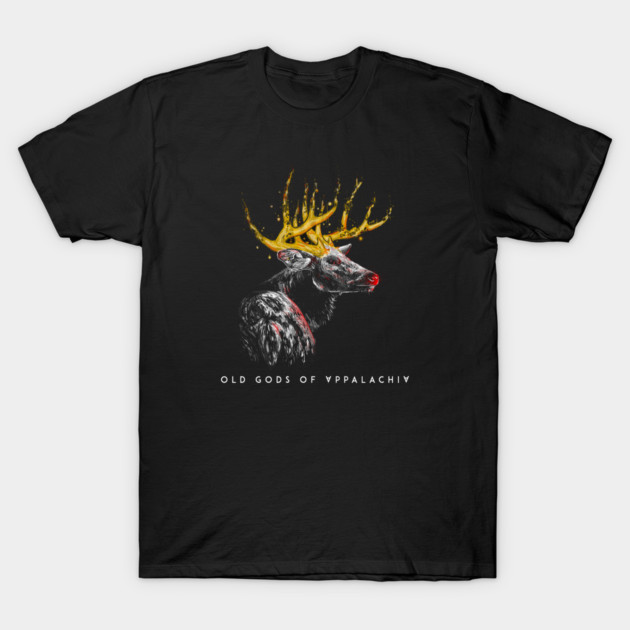 Ho Ho Hornèd Head T-Shirt by Old Gods of Appalachia
