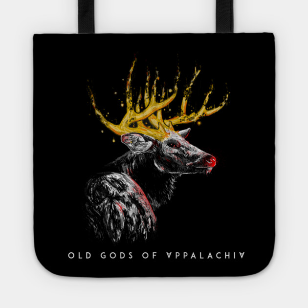 Ho Ho Hornèd Head Tote by Old Gods of Appalachia