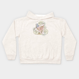 Magic geometry Kids Hoodie