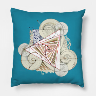 Magic geometry Pillow