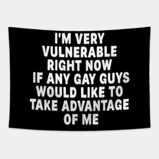 Inappropriate Humor Tapestry