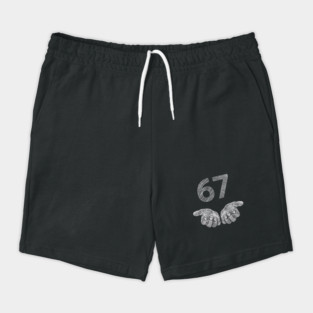 Funny Six Seven 6 7 Meme Gen Alpha Slang 6 7 Hands Shorts