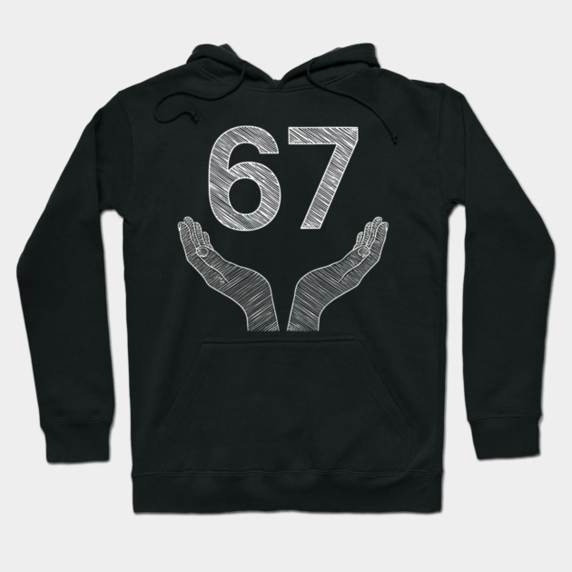 Funny-Six-Seven-6-7-Meme-Gen-Alpha-Slang Hoodie by ArtistTee ⭐⭐⭐⭐⭐