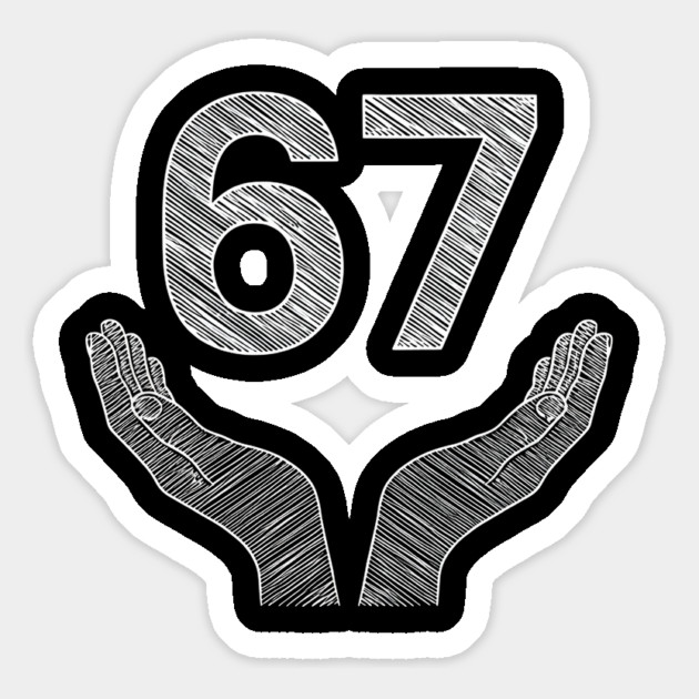 Funny-Six-Seven-6-7-Meme-Gen-Alpha-Slang Magnet by ArtistTee ⭐⭐⭐⭐⭐