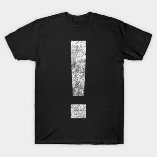 Metal Music Video Game Alert Exclamation Symbol T-Shirt