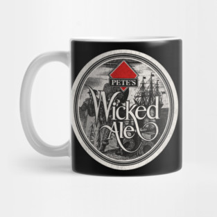 Pete's Wicked Ale - Defunct 90s Craft Beer Mug