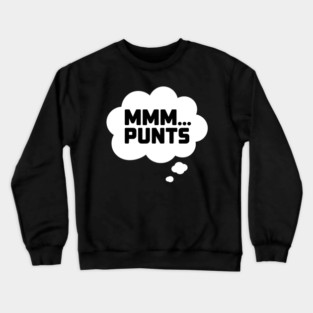 Mmm... Punts Cleveland Browns Crewneck Sweatshirt