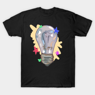Cute Spark Lightbulb T-Shirt