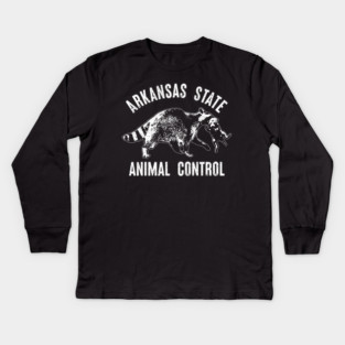 Arkansas State Animal Control Kids Long Sleeve T-Shirt