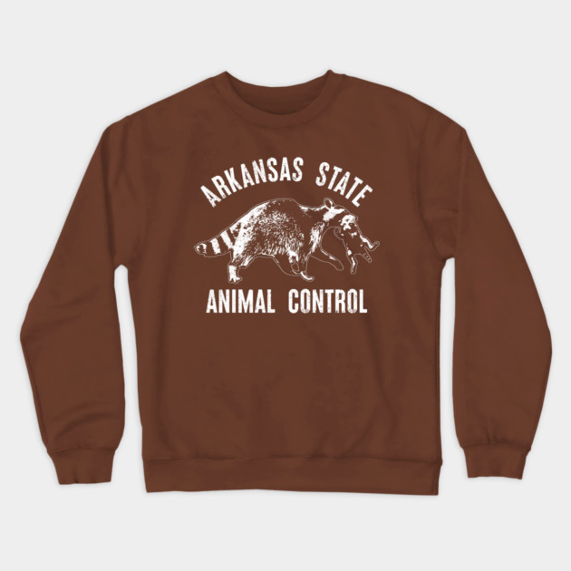 Arkansas State Animal Control Crewneck Sweatshirt by rt-shirts