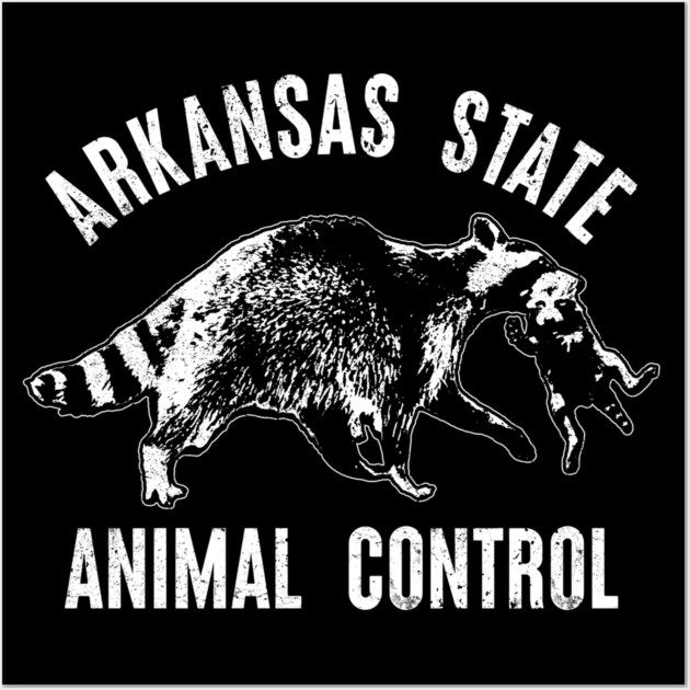 Arkansas State Animal Control Wall Art by rt-shirts