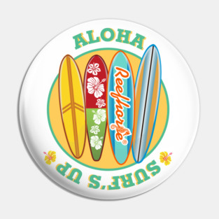 Aloha Surf's Up Pin