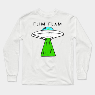 Cartoon Chaos Flim Flam Long Sleeve T-Shirt