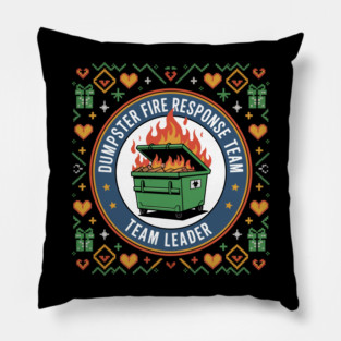 Dumpster-Fire-Response-Team Pillow