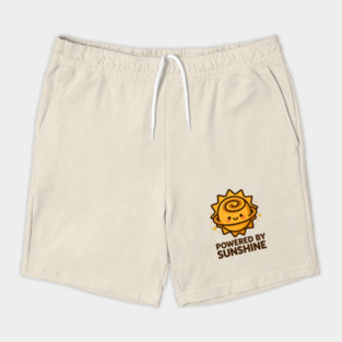 Powered by Sunshine – Cosmo Bites Kawaii Sun Bun Dessert Design Shorts