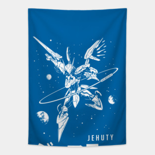 Jehuty Action Orbital Frame V01 Tapestry