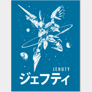 Jehuty Action Orbital Frame V01 Posters and Art
