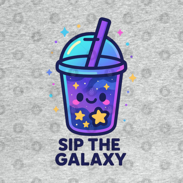 Sip the Galaxy – Cosmo Bites Kawaii Cosmic Drink Design by Anne Lee
