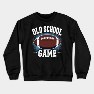 Baseball Old School Game Crewneck Sweatshirt