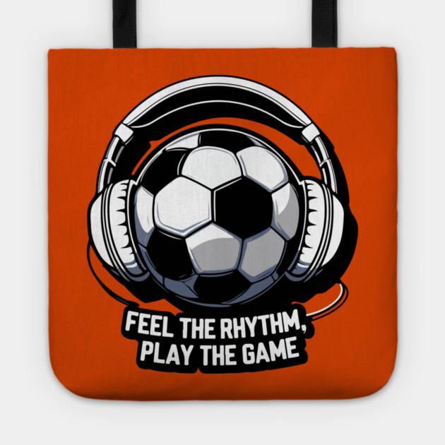 FEEL THE RHYTHM, PLAY THE GAME Tote by Urbanprint