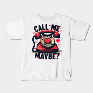 Call Me 10 Retro Tease Kids T-Shirt