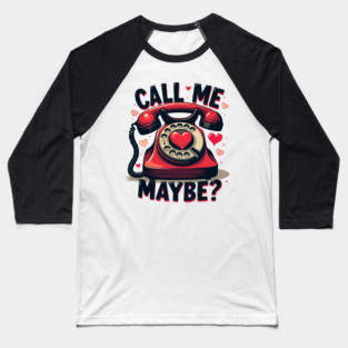 Call Me 10 Retro Tease Baseball T-Shirt