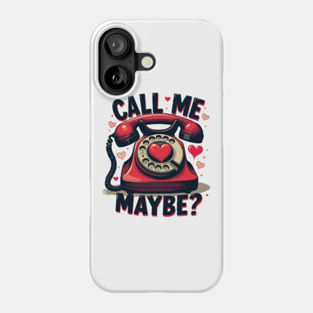 Call Me 10 Retro Tease Phone Case by Urbanprint
