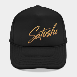Golden Satoshi Hat