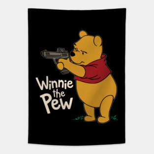 Pew Bear V2 Tapestry