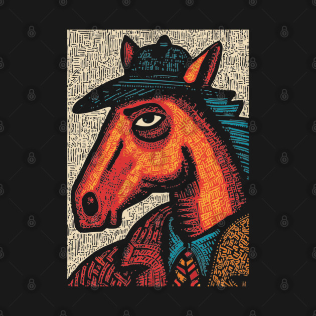 Surreal Horse Racing Gambler Pony by TuncGK