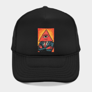 All Seeing Nacho - Business Attire Workplace Humor Hat