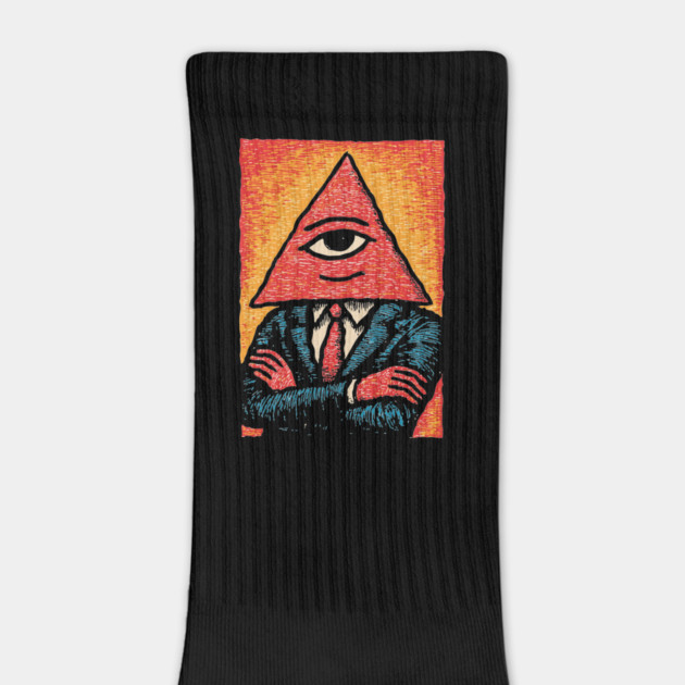 All Seeing Nacho - Business Attire Workplace Humor by TuncGK